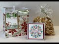 Let's put together this Christmas bag & card!