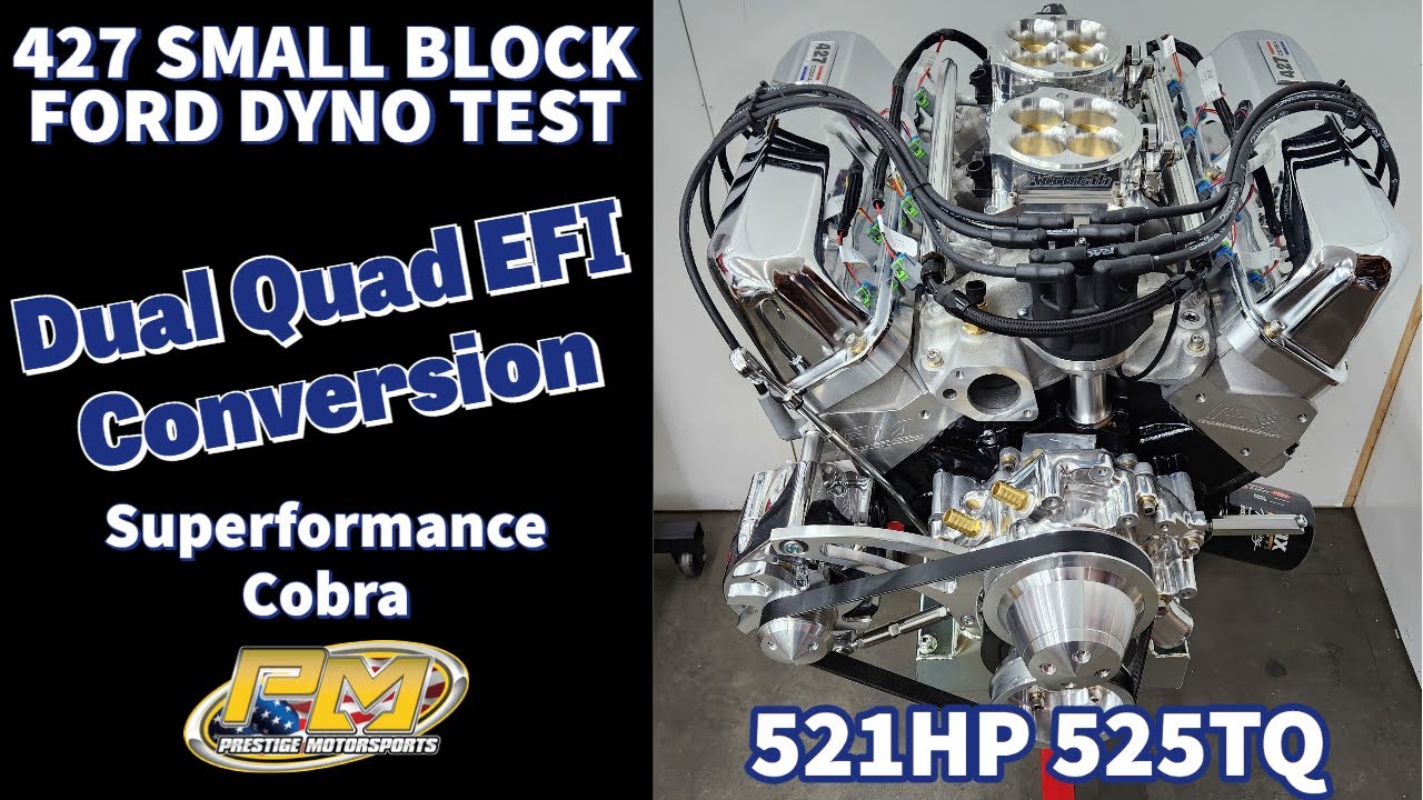 Holley Dual Quad EFI Conversion on 427 Ford: Dyno Test for ...