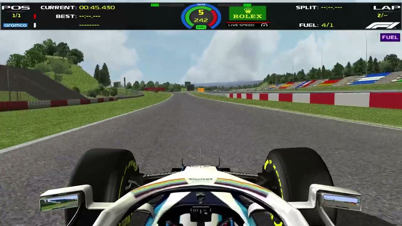 F1 CHALLENGE CMT 2020 MOD - WILLIAMS FW43 - NURBURGRING HOTLAP