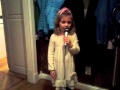 Gianna singing &#39;You&#39;re The Reason God Made Oklahoma&#39;