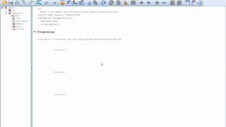 SPSS summarising variables categorical data metric data