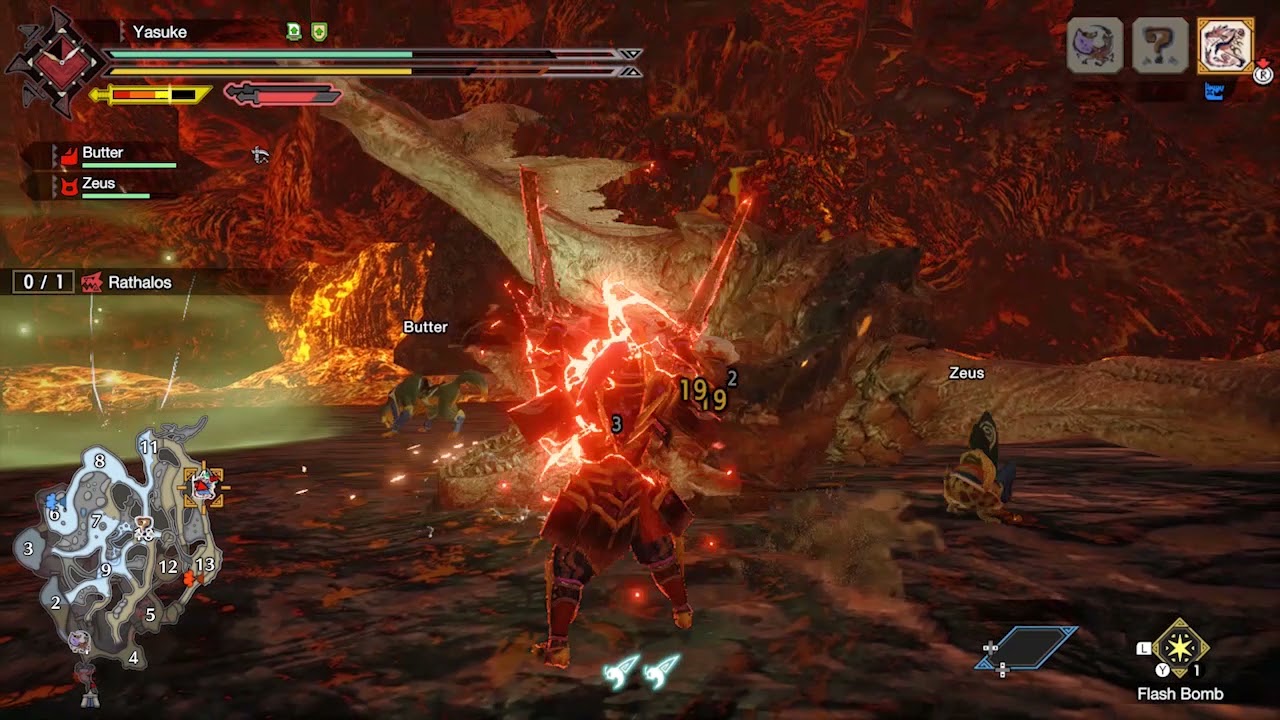 Showing Rathlos Who's BOSS! MH Rise 