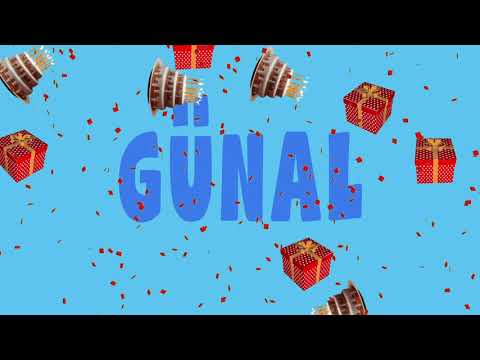 İyi ki doğdun GÜNAL - İsme Özel Ankara Havası Doğum Günü Şarkısı (FULL VERSİYON) (REKLAMSIZ)