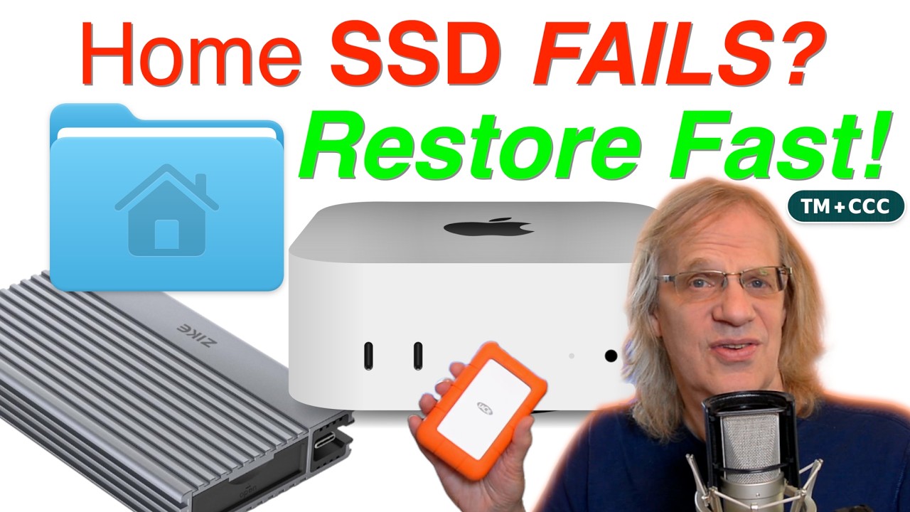 Внешний SSD-накопитель для домашней папки: профессиональный метод резервного копирования и восста...