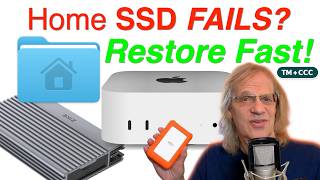 External Home Folder SSD: The PRO Backup + Restore Method (Time Machine + CCC)