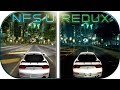 NFS UNDERGROUND vs UNDERGROUND REDUX (2017 mod) Need for Speed Underground Evolution graphics 1080p