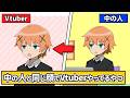中の人と同じ顔でVtuberやってるやつ【アニメ】