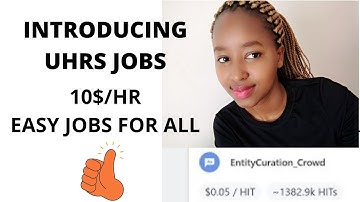 Introducing UHRS Jobs/ $10/HR# Lesson 1# Highly recommended for students.