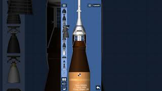 SLS Rocket In Space flight Simulator! (Thisis not a blueprint)#spaceflightsimulator