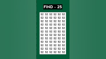 ASMR Eye Test 👁️ | Find 25 Hidden Fast! | Most Relaxing Focus Challenge