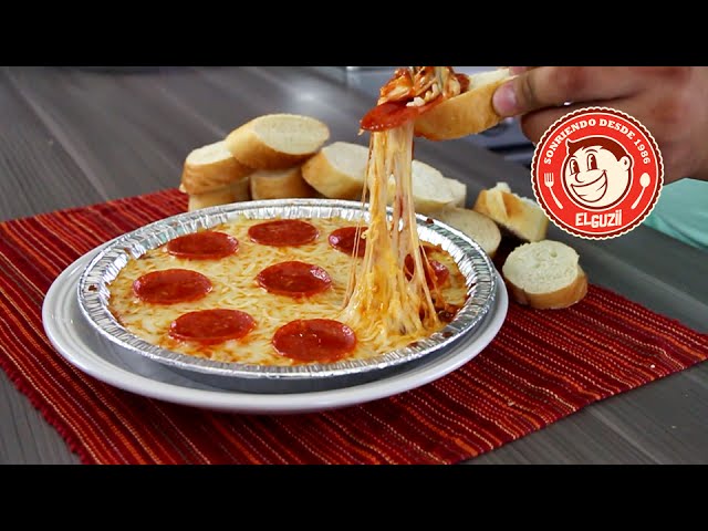 Como hacer Dip de Pizza - El Guzii