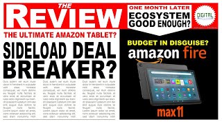 Amazon Fire Max 11: BUDGET king or PREMIUM poser?