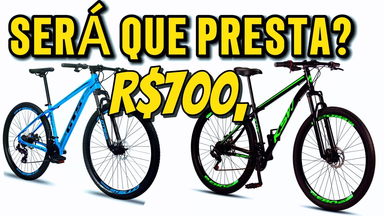 BIKES PARA COMEÇAR A PEDALAR POR VOLTA DE R$700,