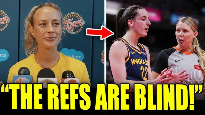 Sophie Cunningham DIDN’T HOLD BACK At DIRTY WNBA REFS Against Caitlin Clark & Indiana Fever