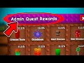 NEW *ADMIN QUEST REWARDS* has appeared in the game! - Grow a Garden Roblox