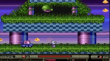 CRT FULLSCREEN AMIGA Robot Jet Action 2 By C64Portal pl Games RJA2 Demo 1 flopppy INDIE RETRO NEWS