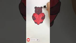 Cute Teddy Bear with a Heart ❤️
