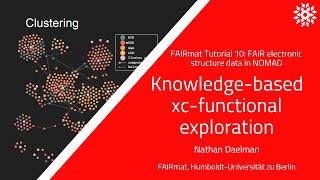 FAIRmat Tutorial 10: Knowledge-based XC functional exploration