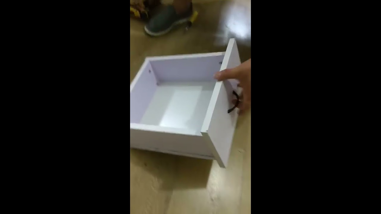 Hw49511 Computer Desk Drawer Installation Youtube