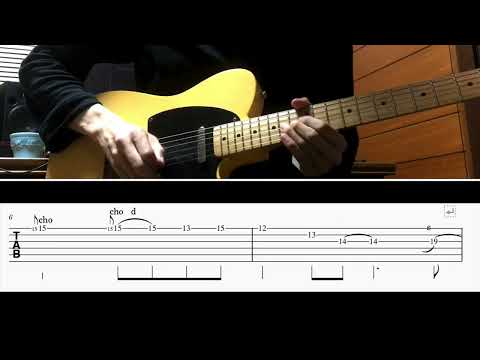 [TAB譜] ら・ら・ら/大黒摩季 Guitar solo [ギター]