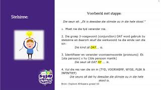 Grade 8 - Afrikaans FAL | 30 July 2020 | Tipe Sinne Grade 8 - Afrikaans FAL | 30 July 2020 | Tipe Sinne