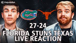 Florida STUNS Texas REACTION | Should Arch Manning Be Benched?