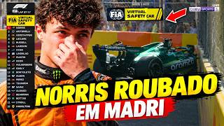 NORRIS É ROUBADO EM MADRI E ANTONELLI BENEFICIADO | GP DA ESPANHA | FORMULA 1 2026