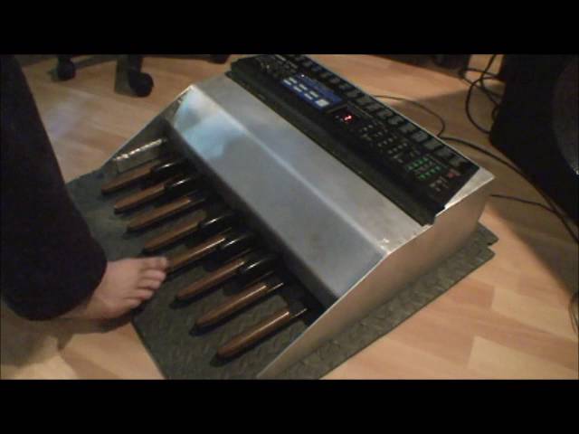 DIY Midi Bass Foot pedal project