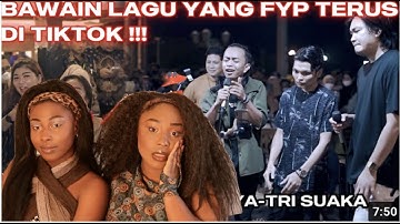 SISTERS REAKSI - AKU BUKAN JODOHNYA - TRI SUAKA (COVER) ZIDAN, ANGGA CANDRA, ADLANI RAMBE REACTION