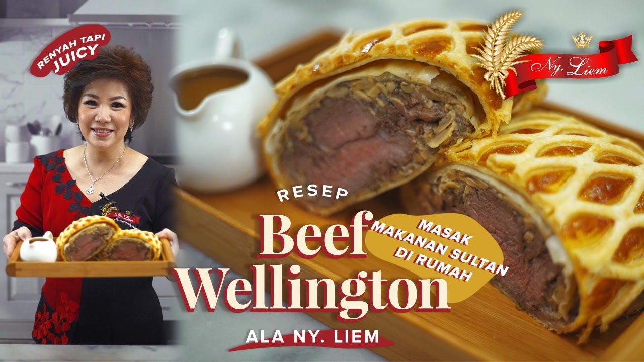 MAKAN MEWAH MASAK DI RUMAH? CHEF ACHEN AJARIN! Beef Wellington ala Ny ...
