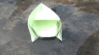 Note book papper boat || Floating paper boat from papper