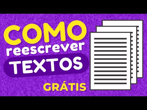 COMO REESCREVER TEXTO COM OUTRAS PALAVRAS EM 1 CLIQUE 2022