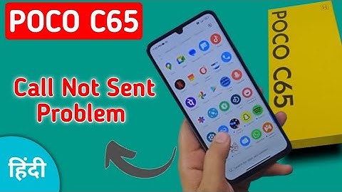 POCO c65 call ended problem kaise theek Karen, how to solve call ended problem in POCO c65