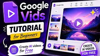 Google Vids Tutorial for Beginners | Create AI Videos Step by Step