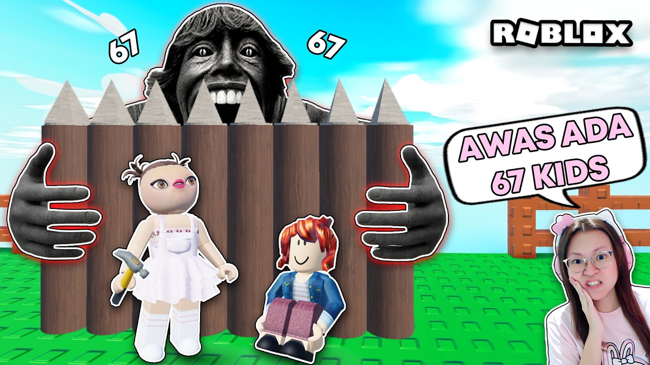 Bangun Rumah Paling Aman Anti Anomali 67 Kids ?!! [Roblox Indonesia]
