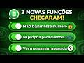 WhatsApp Business liberou: Ative agora essas 3 novas funções no celular para vender mais!