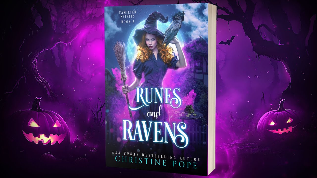 Runes and Ravens (Familiar Spirits - Book 5) | Cozy Paranormal Mystery | Complete Audiobook