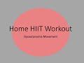Home Interval Workout