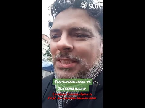 Mini clase sobre Sustentabilidad vs Sostenibilidad.
