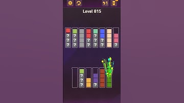 Block King - Sort Puzzle - Level 815 - no add a column