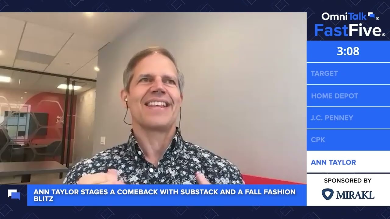 Can Substack Help Ann Taylor Stage A Comeback? | Fast Five Shorts