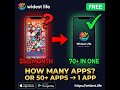 How Many Apps Are On Your Phone? 70 Apps in ONE Solution | Widest Life App 2026