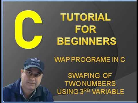 Swap two numbers in C Language || swapping of variable - YouTube