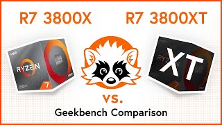 AMD Ryzen 7 3800X vs. AMD Ryzen 7 3800XT - Geekbench CPU Benchmark Comparison