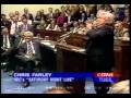 Chris Farley impersonates Newt Gingrich