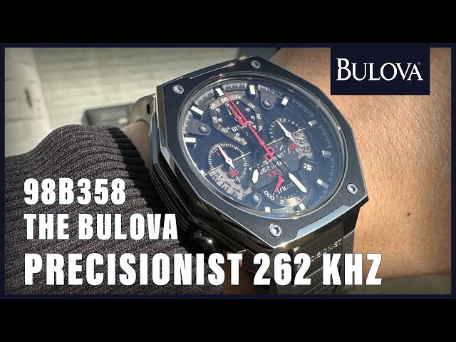 Unboxing The Bulova Precisionist - 98B358 - YouTube