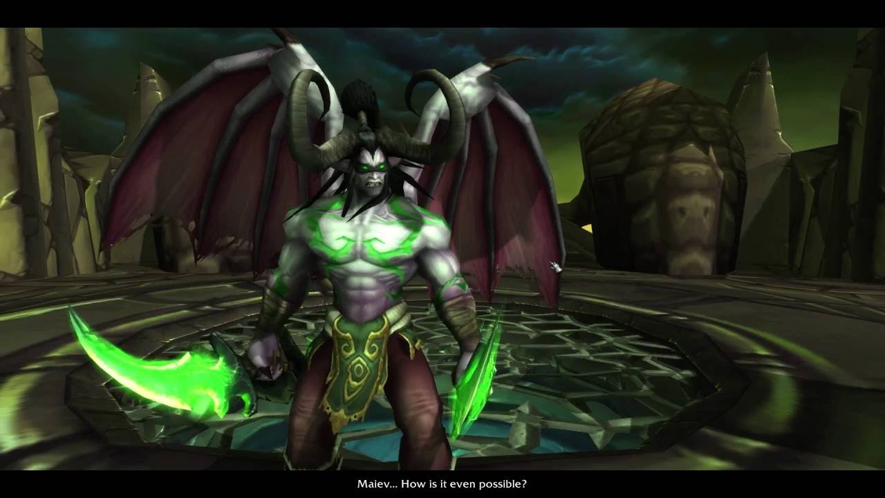 Wow Legion Illidan Scenario Destiny Unfulfilled YouTube