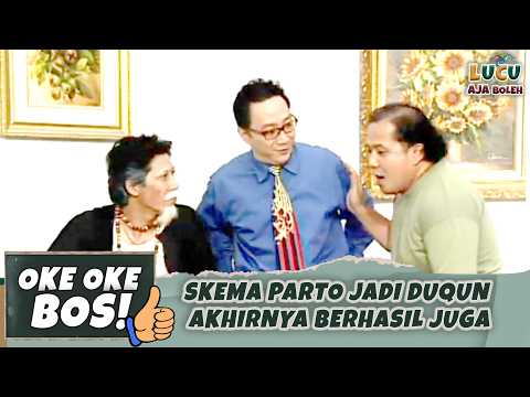 SKEMA PARTO JADI DUQUN AKHIRNYA BERHASIL JUGA | OKE OKE BOS 68 MBAH DUKUN PALSU PART 2