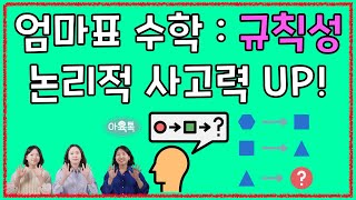 수학의 꽃🌷 결국 수학을 배워야 하는 이유! 엄마표 수학 “규칙성”