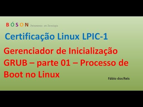 Vídeo: Qual é a primeira etapa na sequência de inicialização do Linux?